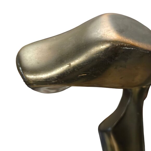 Abstract Modern Kiss Sculpture 15 inch AS IS Couple Love Home Decor - Picture 15 of 16